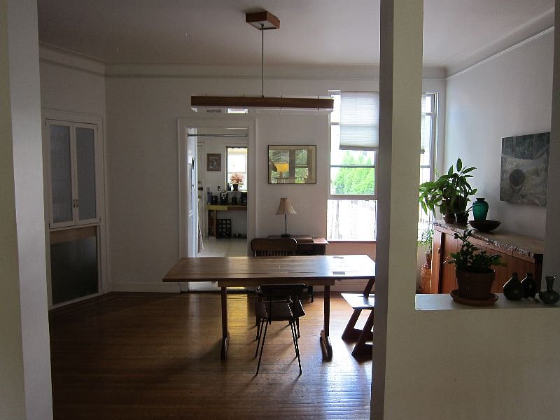 Family home dining room