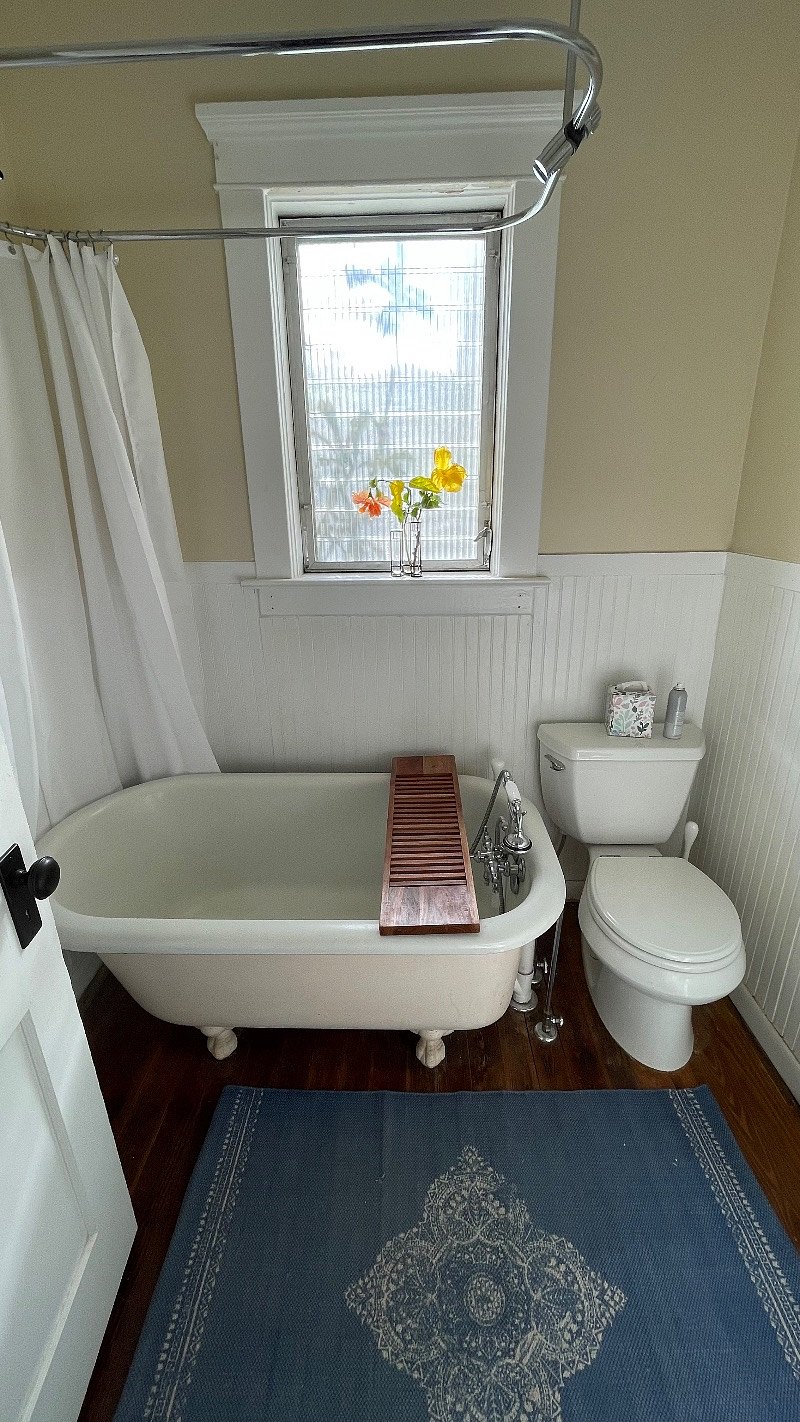 master bath in main house