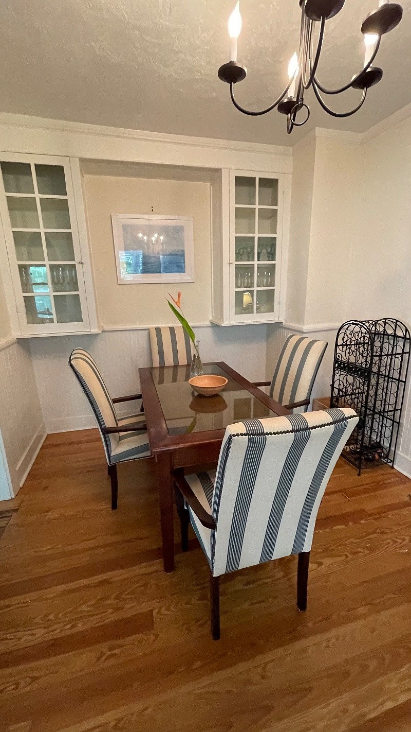 dining room, main house