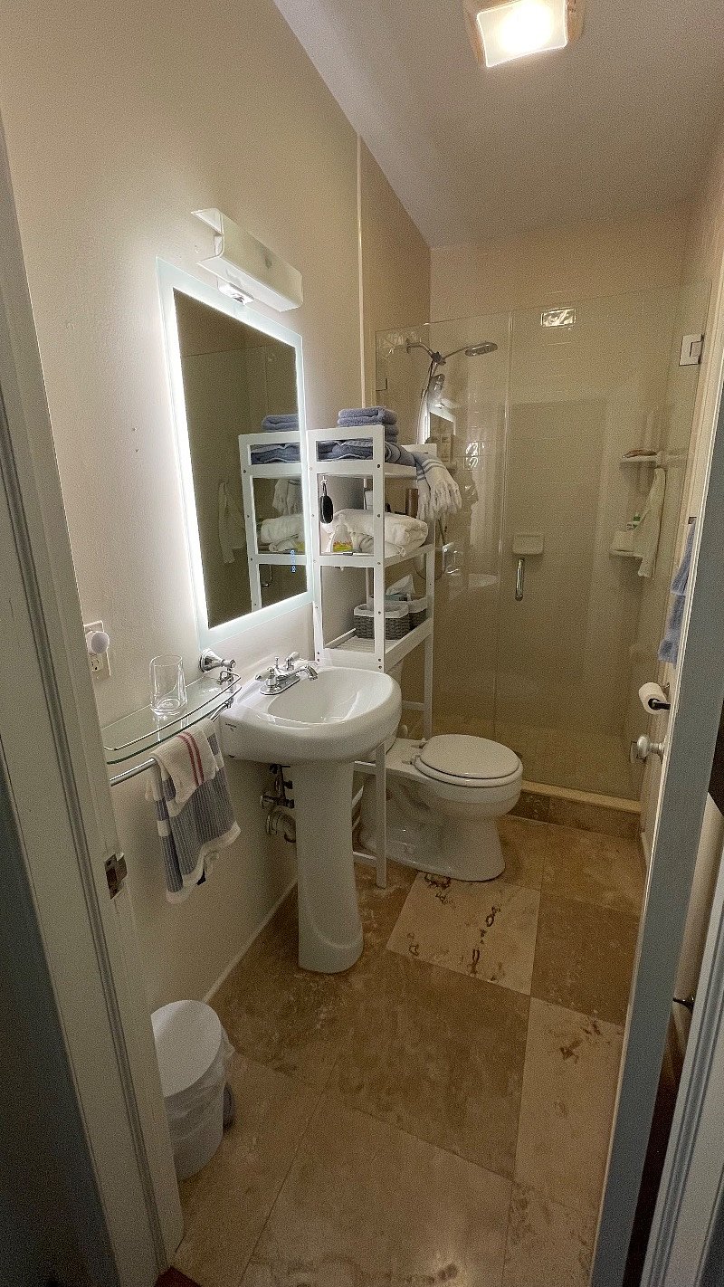 guest bath in main house