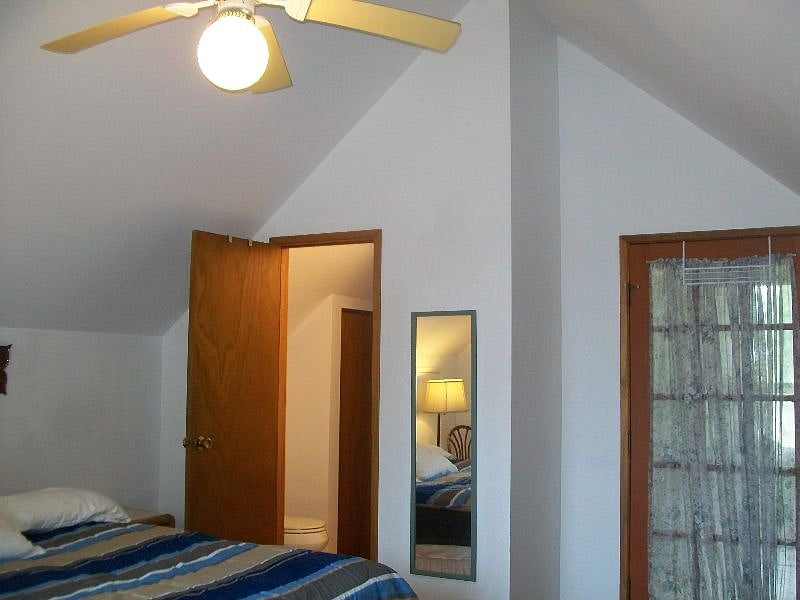 Primary bedroom with bath