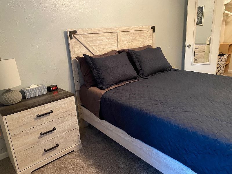 Comfortable Queen sized bed