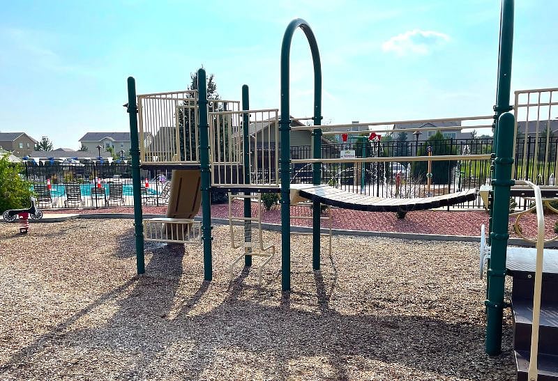 One of our 2 playgrounds!