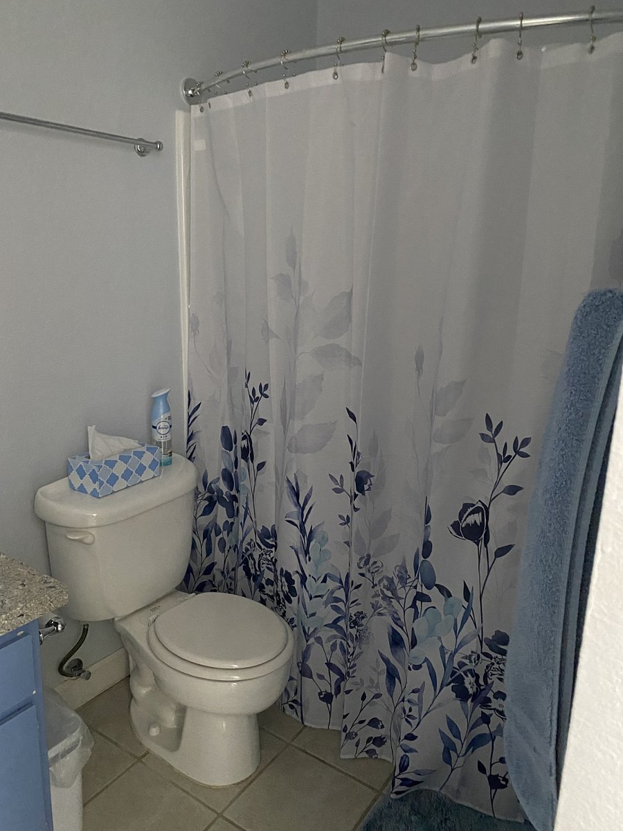 Another view of the shared bathroom