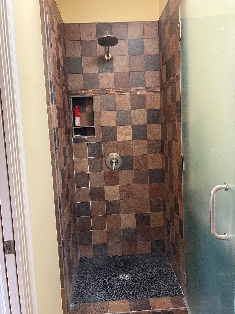 Updated shower