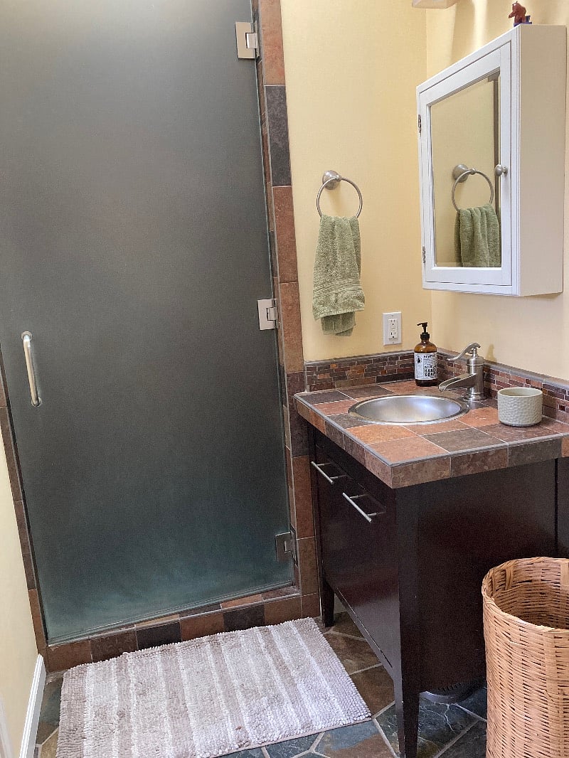Updated bathroom 