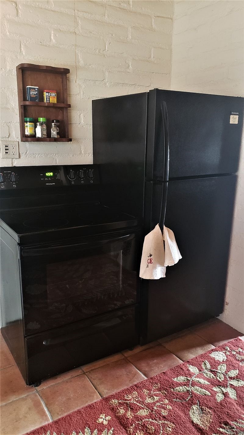 Oven and Refrigerator