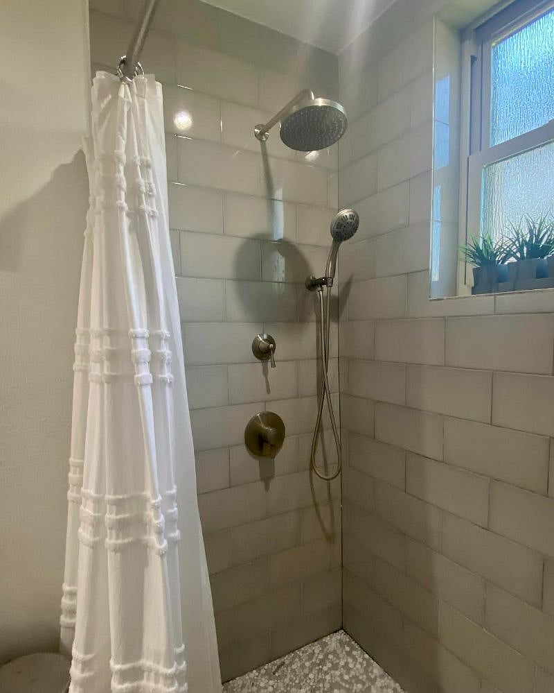 Master Bathroom with Walk In Shower