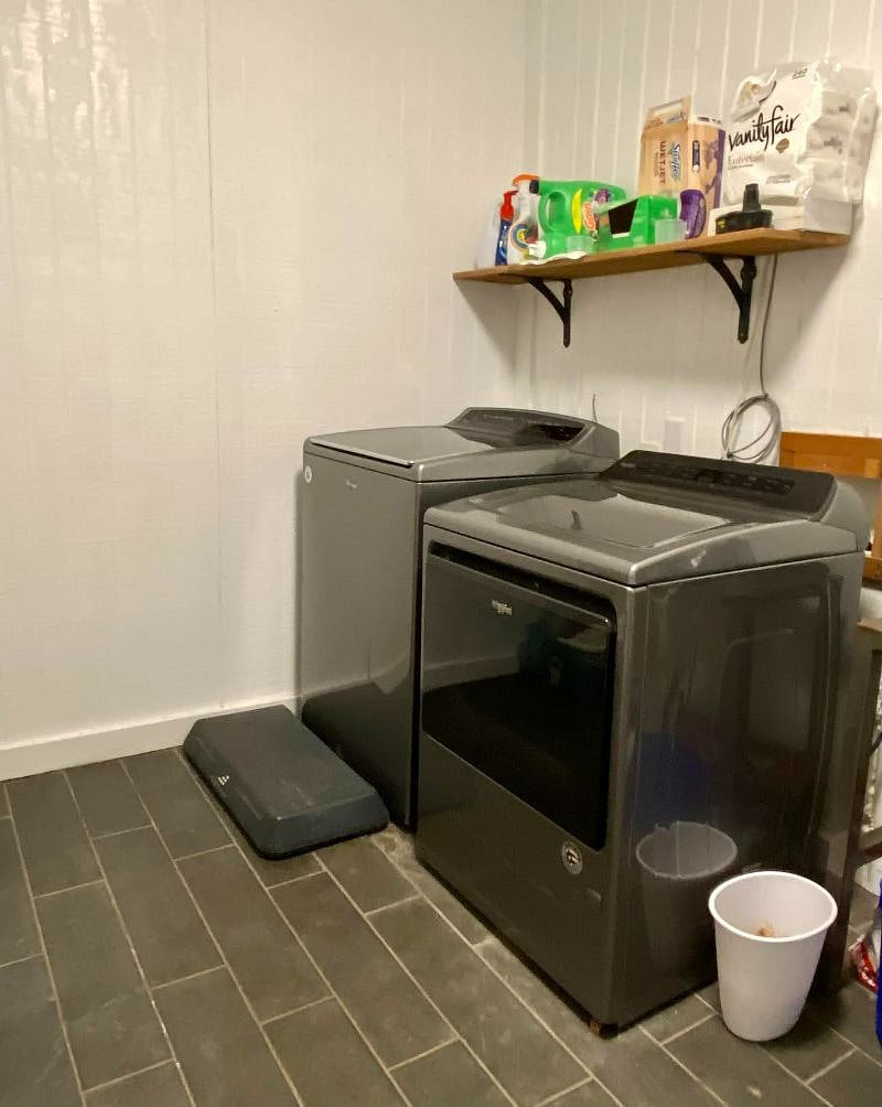 Shared Laundry Room attached to House