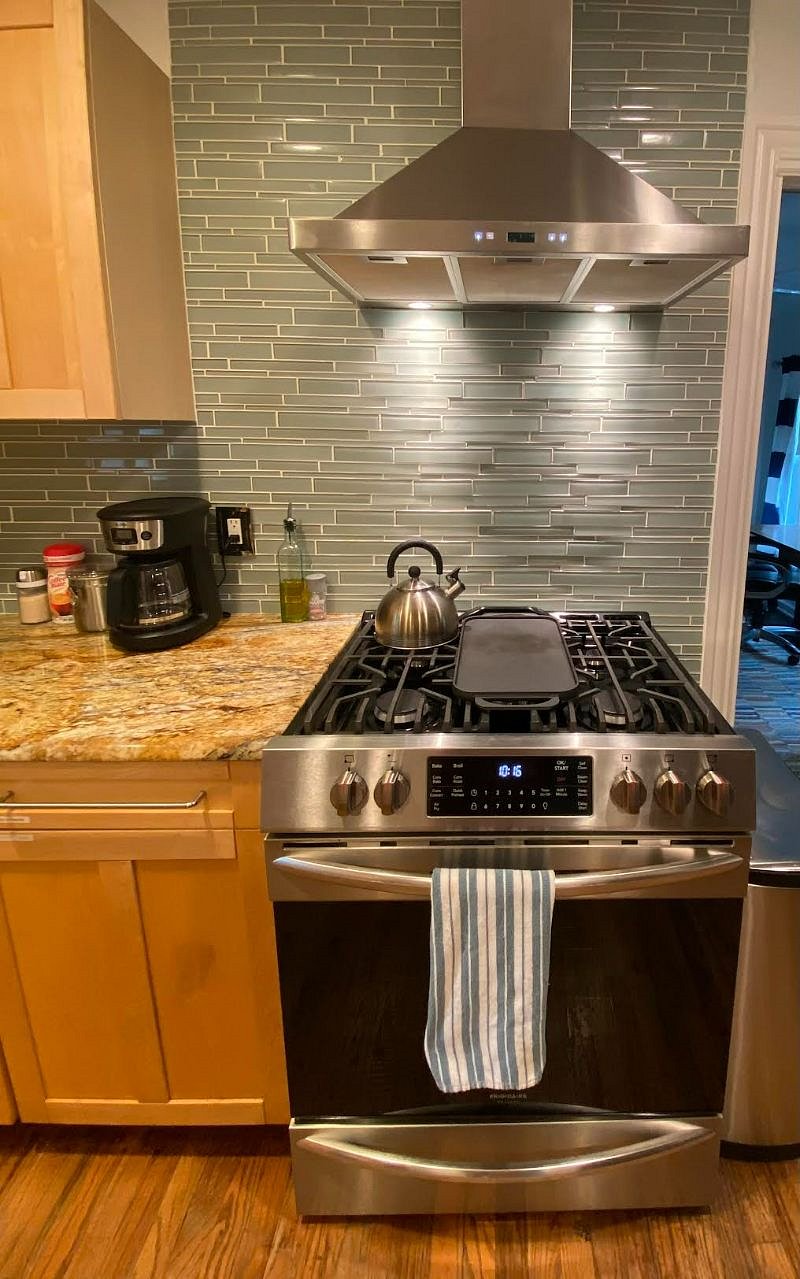 5 burner Gas range