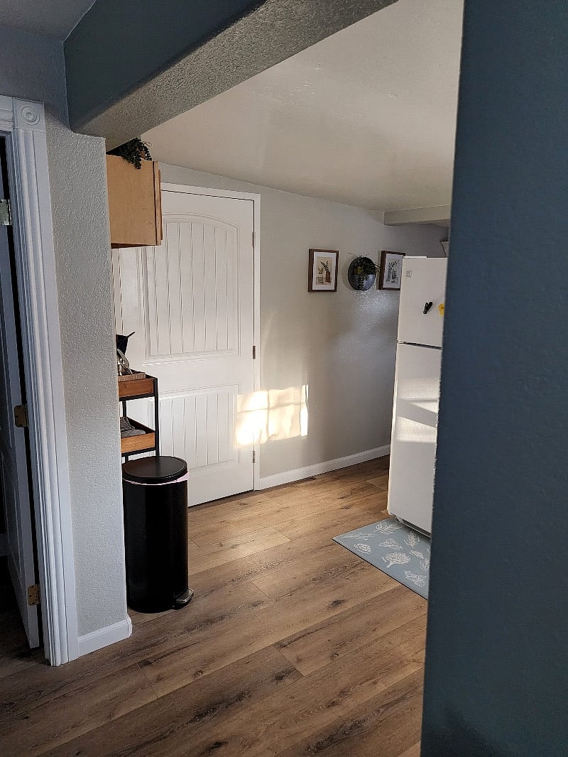 2nd bedroom off kitchen