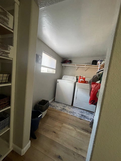 Laundry area