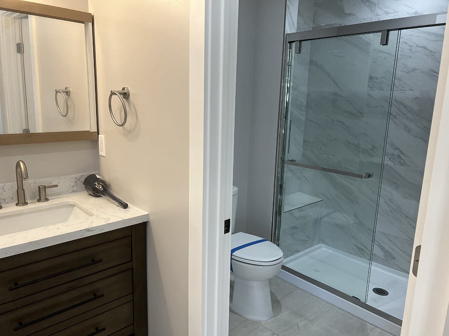 Master bathroom