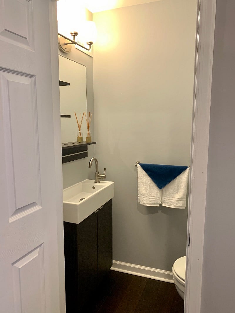 1/2 bath on 1st Floor