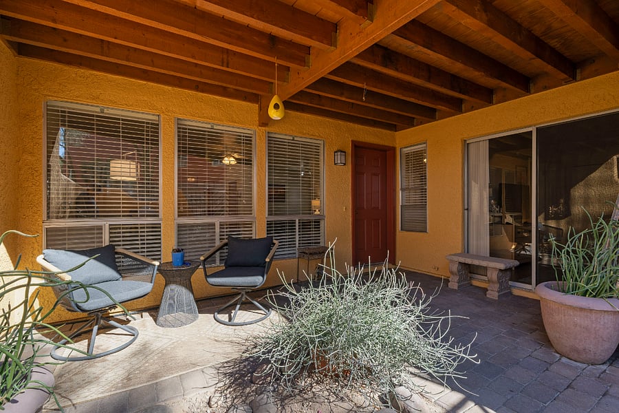 Experience seamless and contactless entry with the convenience of a keypad on our front door. Enjoy easy access while prioritizing safety and security during your stay.