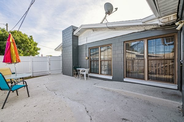 back yard