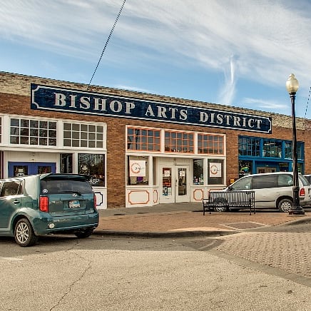 Nearby attraction - Bishop Arts district