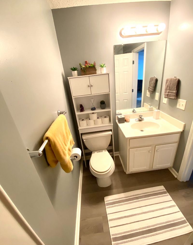 Full Bathroom with tub and shower