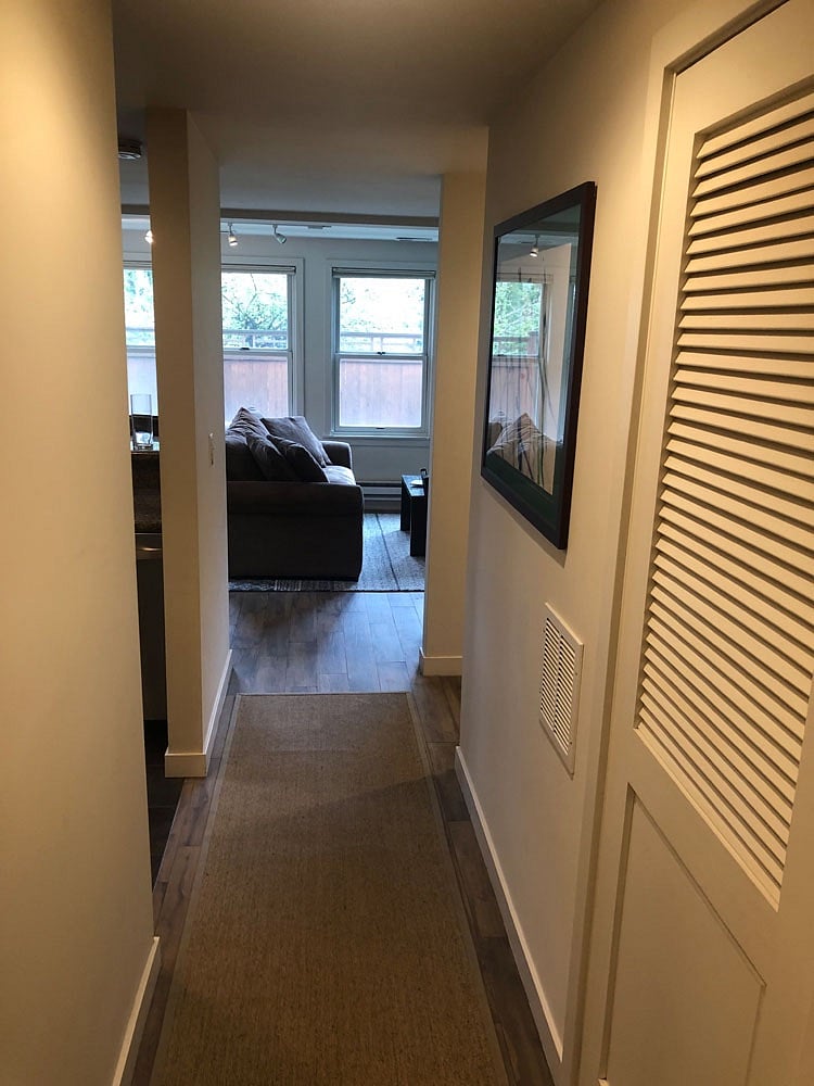 Hallway view.