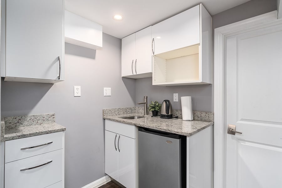 basement kitchenette