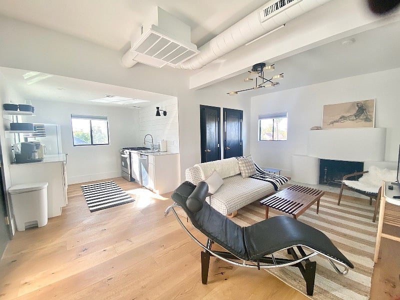 Living Room and Kitchen