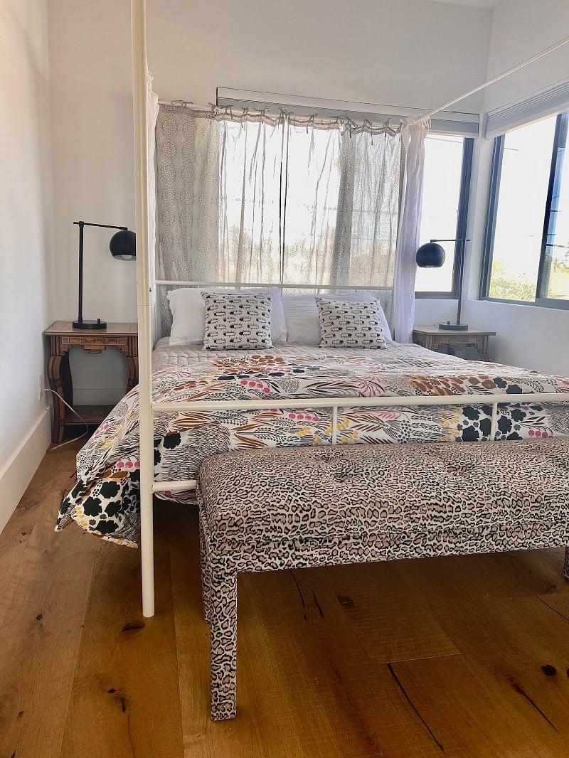 Queen Bed with Memory Foam Mattress
