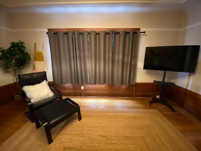 Blackout curtains for restful sleep