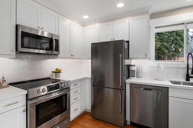 Enjoy brand new appliances