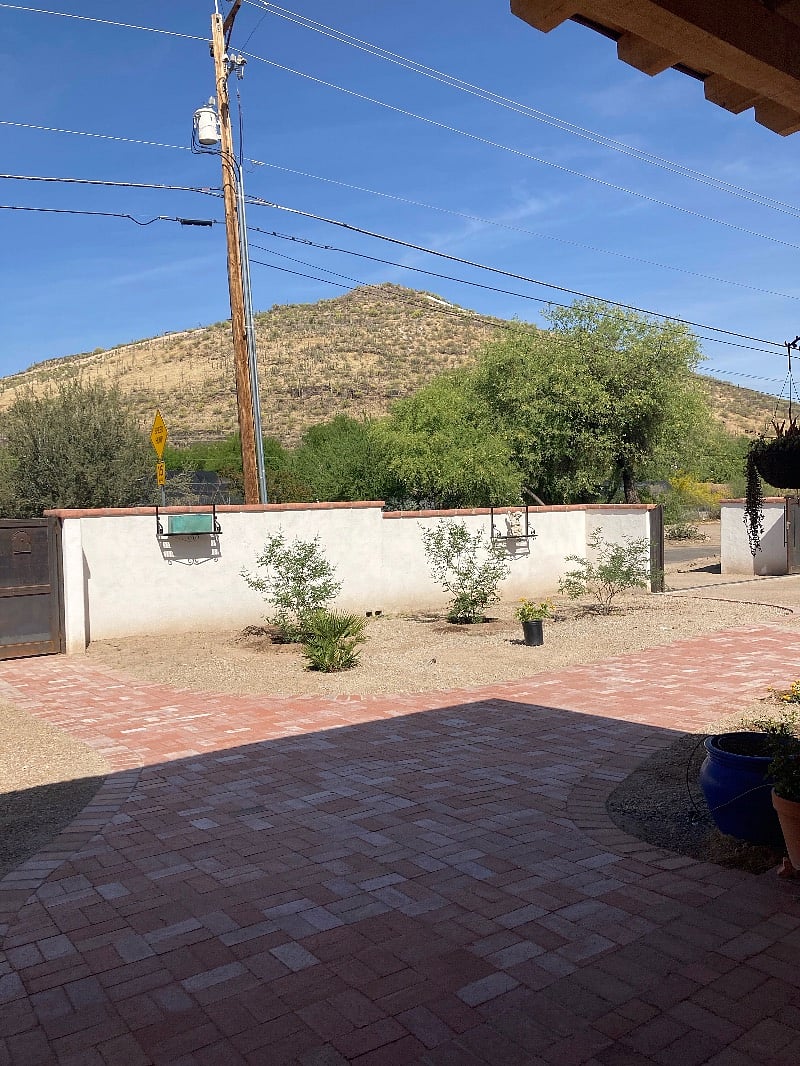 View of A Mountain from my front porch
