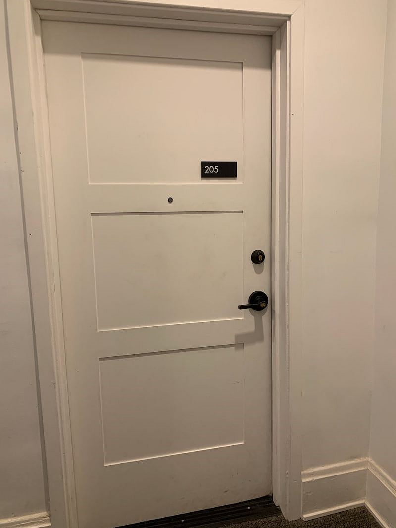 Door to the condo