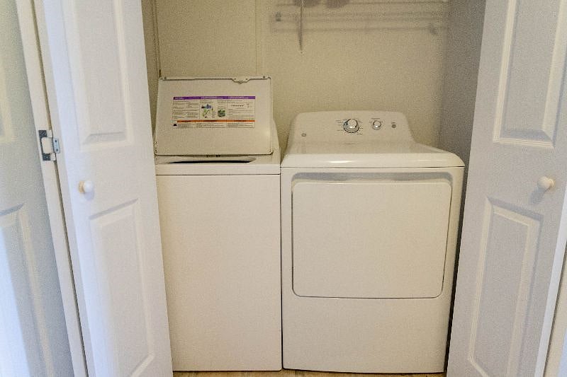 In Unit Washer and Dryer