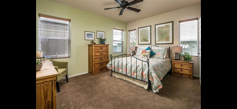 Master bed main floor
