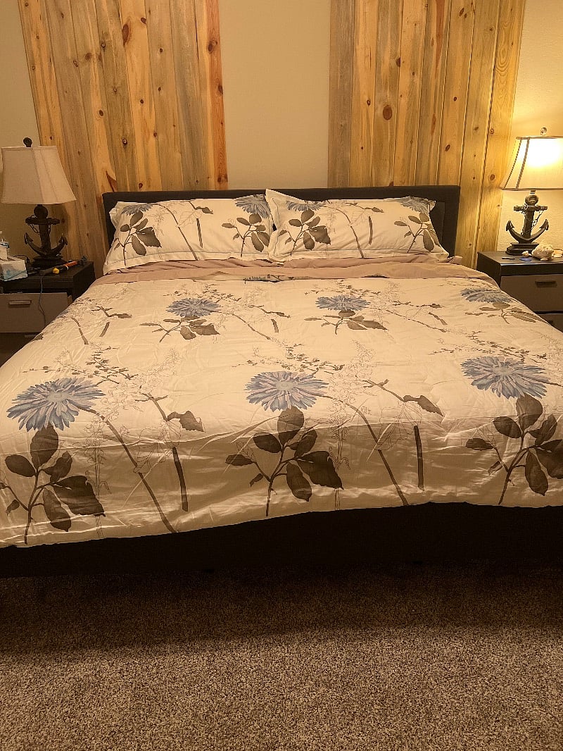 King bed Basement