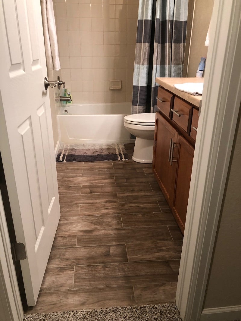 Basement full bath