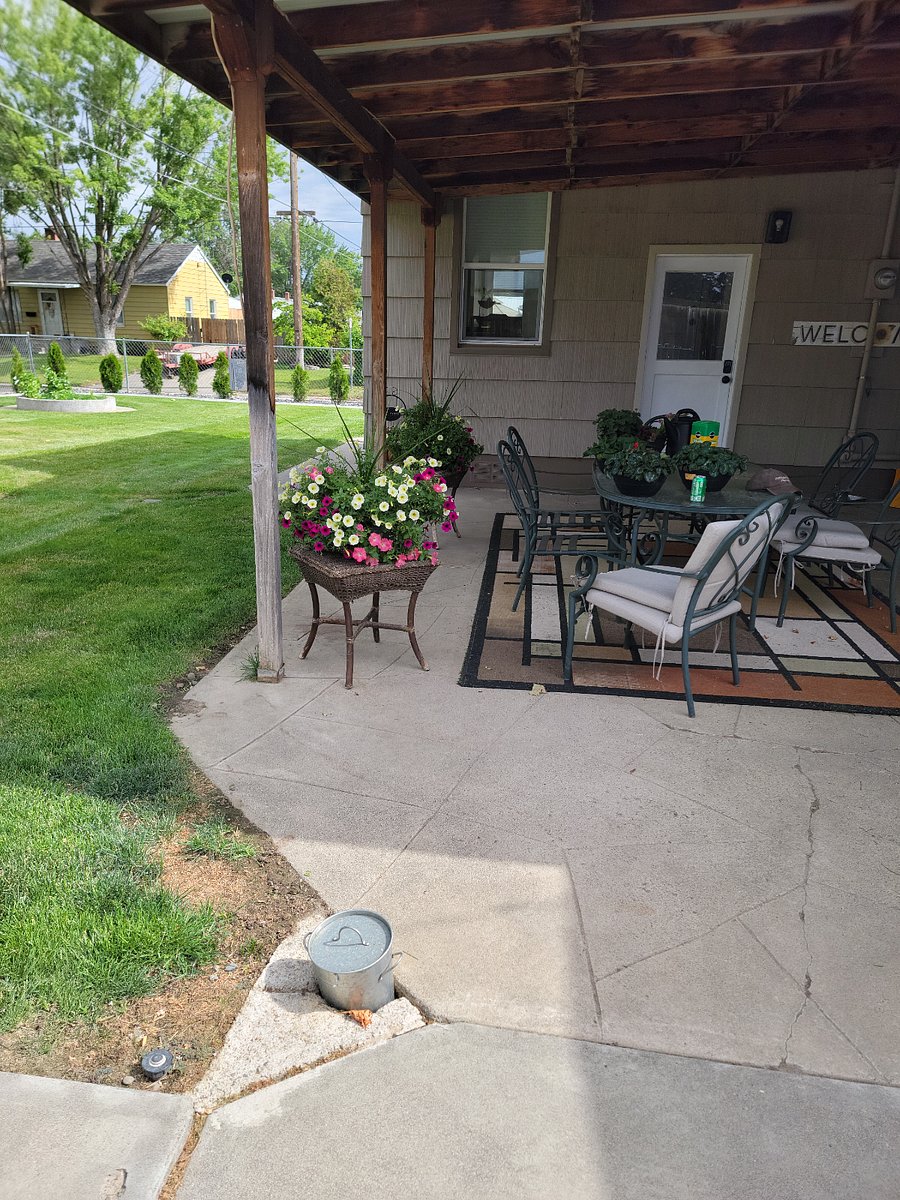 Patio Entrance to Lower Level Apartment