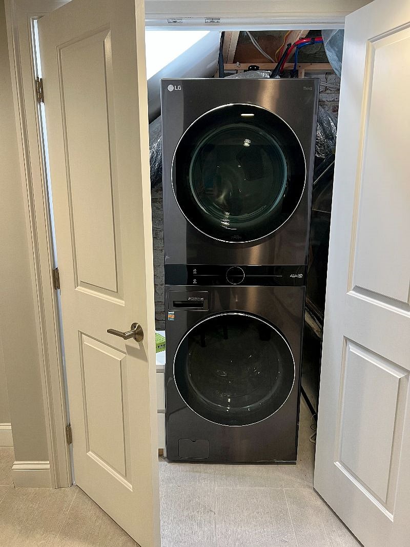 New in-unit washer/dryer