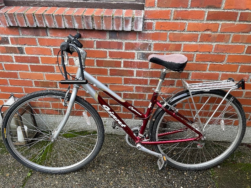 Bicycle available for your use.