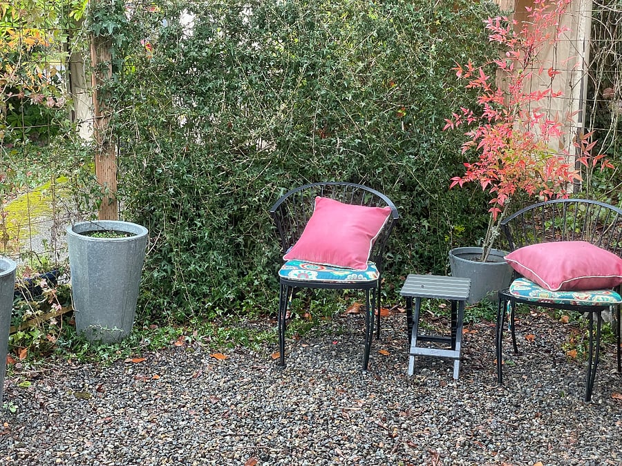 Courtyard for tenant(s).