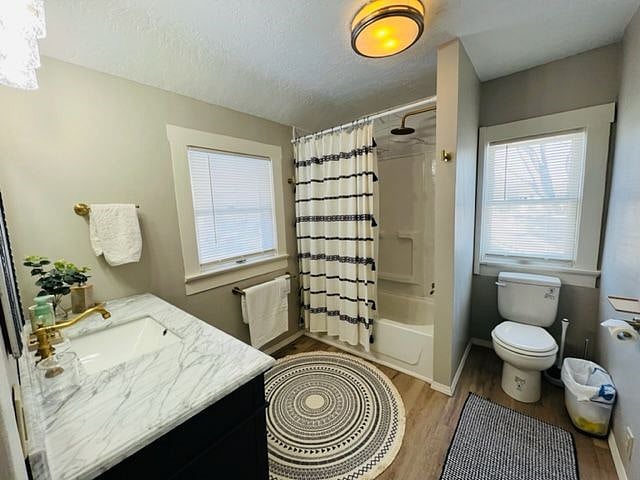 Extra large bathroom with marble counter, new tub/shower, rain-shower head; new toilet