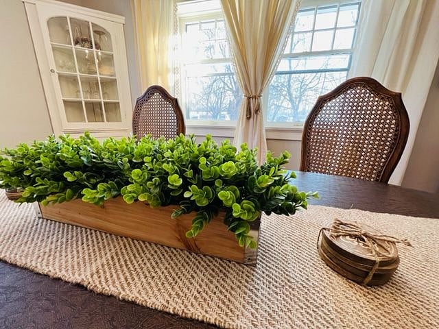 Vintage Dining room for special dinners