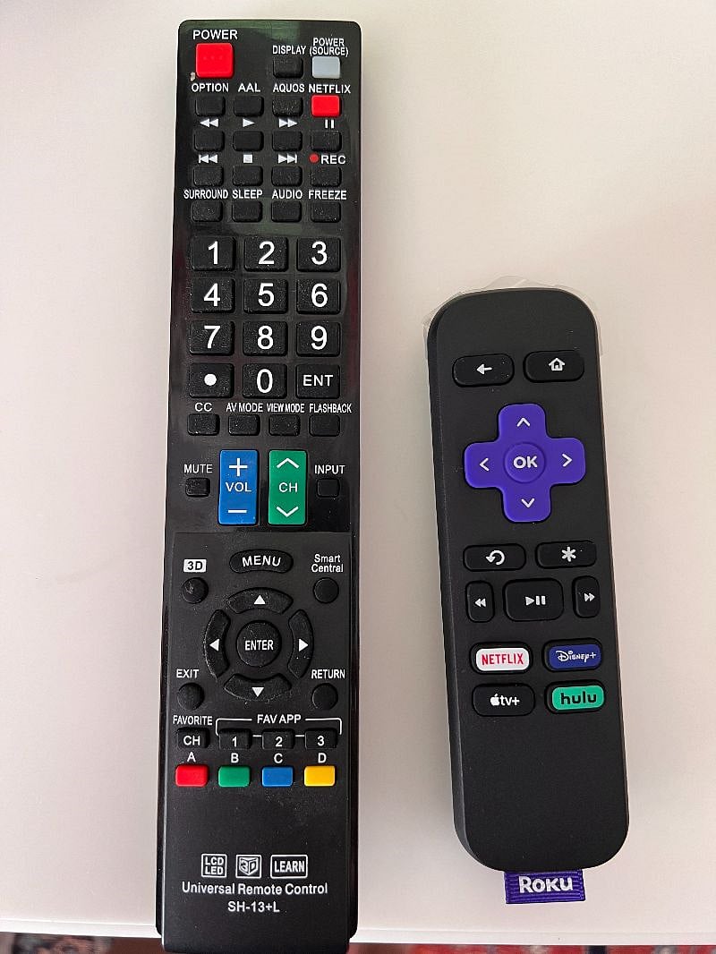 All smart tvs come with remotes and wifi access for your favorite streaming