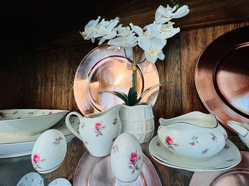 Grandmother's dishes for special occasions