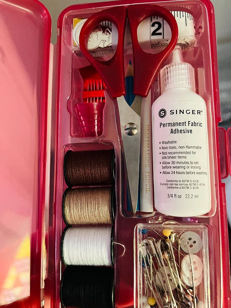 Small sewing kit for little mishaps