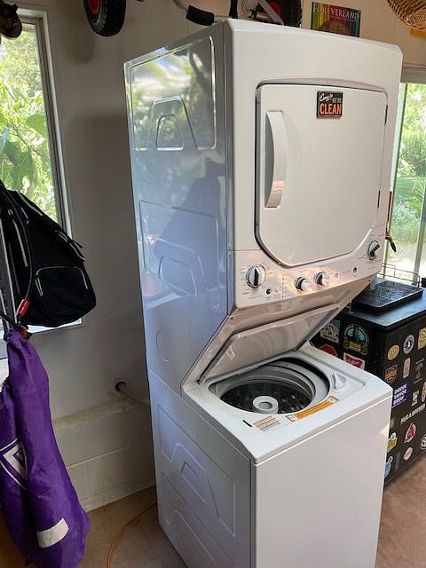 Personal Washer & Dryer in garage
