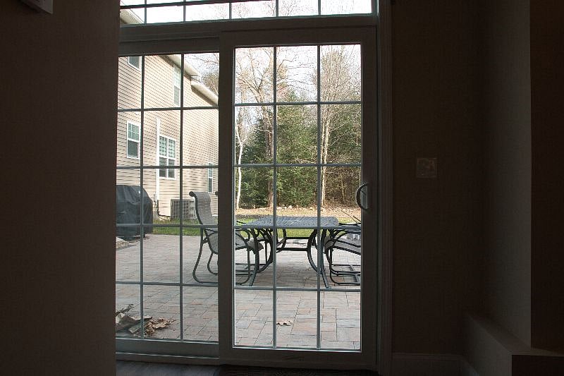 Sliders to outside patio