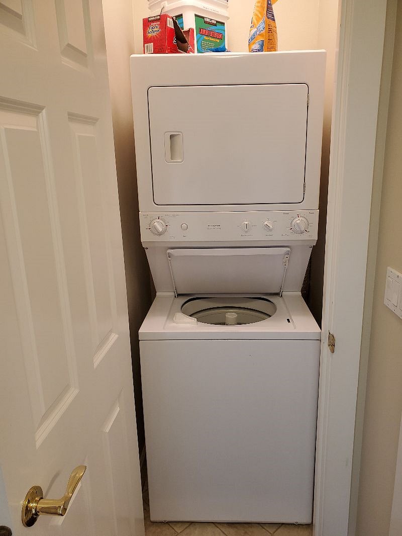 Washer and dryer