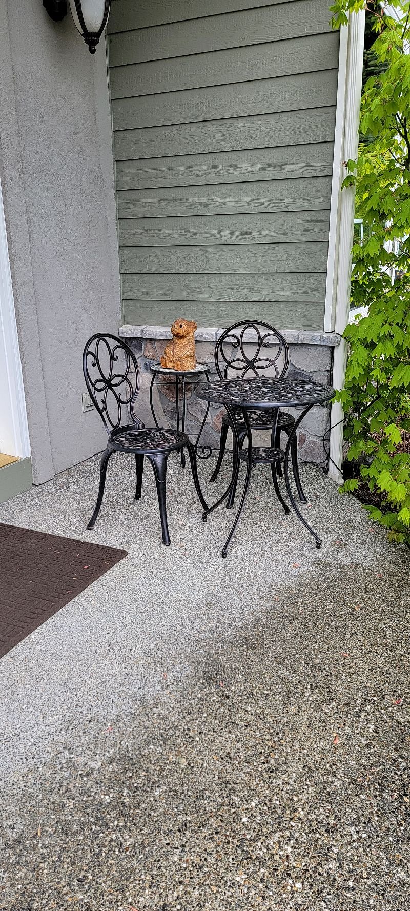 Sitting area on your porch
