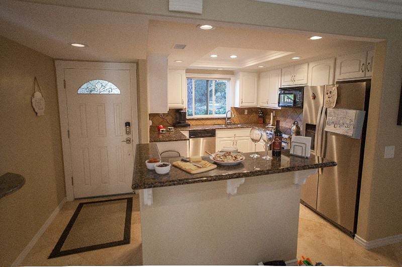 Kitchen with Serving Island