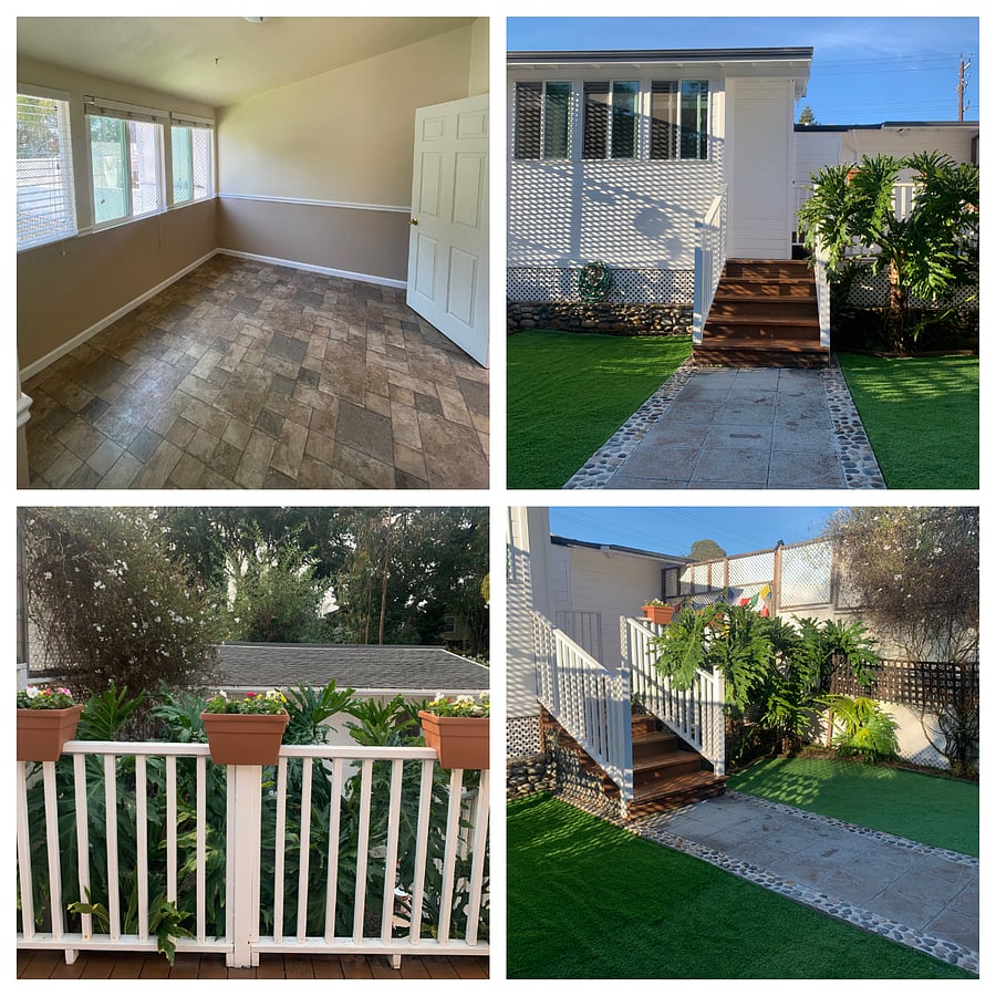 Second Bedroom & Fenced Yard