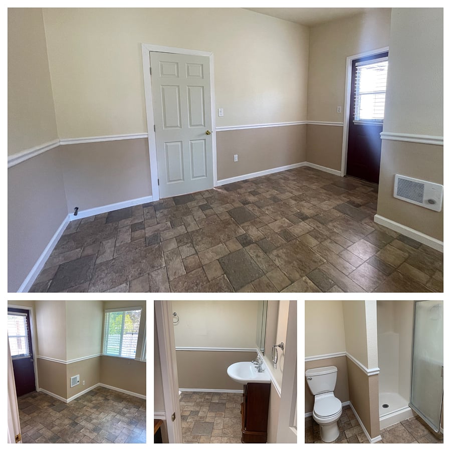 Second Bedroom & Detached Bathroom